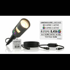 LUMINSTRIP G-SPIKE: Faro a Picchetto COB Smart, con faretto illuminapassi