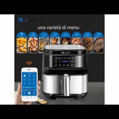 Proscenic Alexa Forno Friggitrice Ad Aria Calda 5,5L LED 1700W Senza Olio Timer