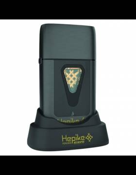 Kiepe Hepike Shaver Series - Rasoio professionale con pellicola in titanio dorato, disinfezione UV, batteria da 2000 mAh, motore ad alto torque e robusta struttura in metallo, caricatore USB-C (oro)