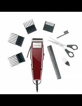 Moser 1400 tagliacapelli professionale con cavo, lame completamente in metallo per un taglio preciso, regolazione della lunghezza di taglio variabile con 5 posizioni bloccabili da 0.7 - 3 mm