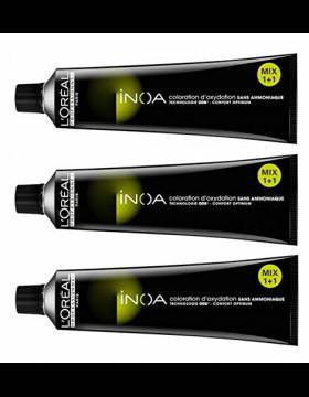 L’Oreal - Tinta senza ammoniaca Inoa n. 8 biondo chiaro 3 x 60