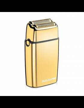 BaBylissPRO FXFS2G FOILFX02 - Rasoio elettrico con lamina dorata in metallo, senza fili