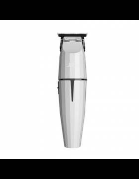 Amazon Series JRL Ghost - Tagliacapelli professionale senza fili con lama EZ-Gap M, tecnologia Smart-Clip, 3,5 ore di autonomia, 8200 giri/min, lama a T ultra affilata per la cura degli uomini (bianco