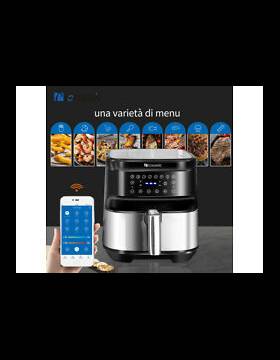 Proscenic Alexa Forno Friggitrice Ad Aria Calda 5,5L LED 1700W Senza Olio Timer