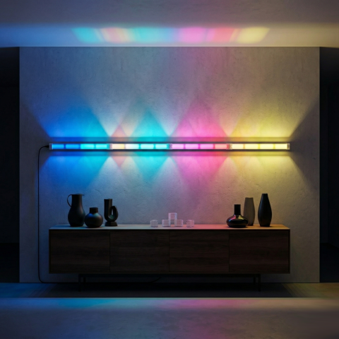 uraStream RGBIC – Barra LED con Diffusore Opalino