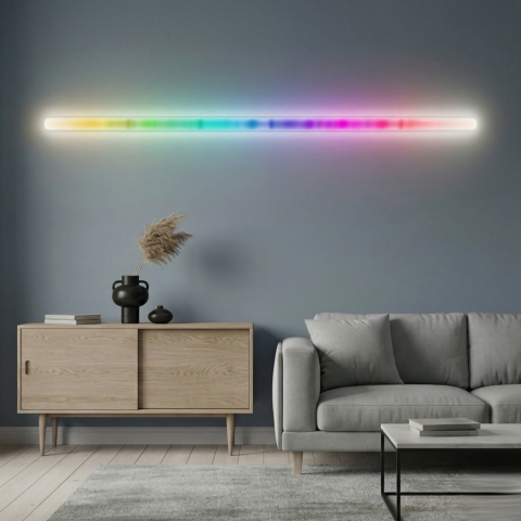 uraStream RGBIC – Barra LED con Diffusore Opalino