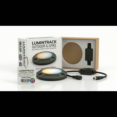 pacchetto da 3 pezzi di Lumintrack Outdoor G-Spike: Illumina il tuo cammino, conta i tuoi passi. Atmosfera Pura