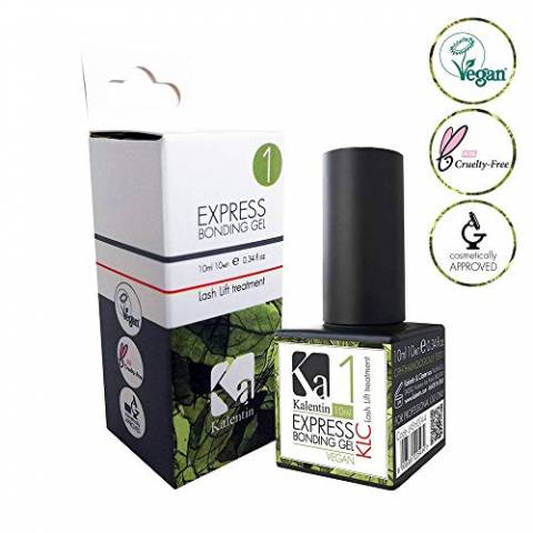 KALENTIN| Express Bonding Gel VEGAN per Trattamento Laminazione Ciglia n. 1 | Lash lift treatment |10 ml