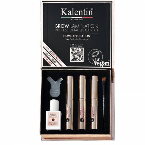 Kit laminazione sopracciglia Fai da te - Kit Gold