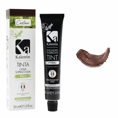 TINTURA SOPRACCIGLIA IN VARIE COLORAZIONI KALENTIN 30 ml KALENTIN (MARRONE)