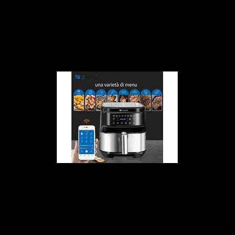 Proscenic Alexa Forno Friggitrice Ad Aria Calda 5,5L LED 1700W Senza Olio Timer