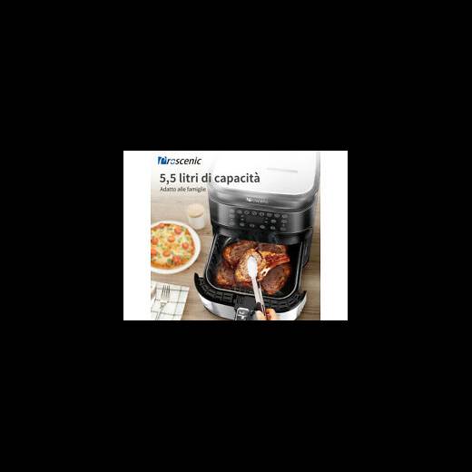 Proscenic Alexa Forno Friggitrice Ad Aria Calda 5,5L LED 1700W Senza Olio Timer