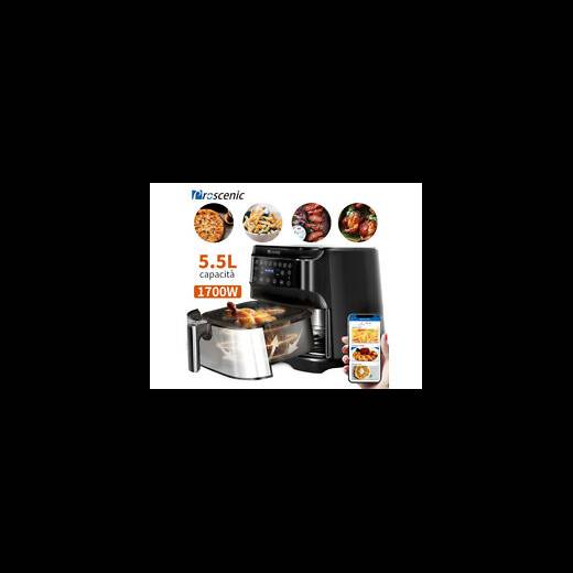 Proscenic Alexa Forno Friggitrice Ad Aria Calda 5,5L LED 1700W Senza Olio Timer