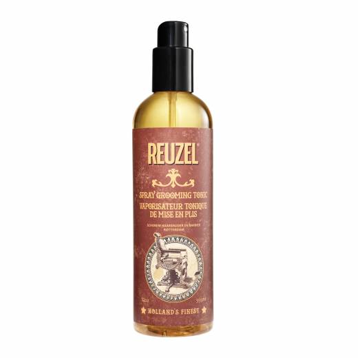 Reuzel Hairspray Grooming Tonic - Perfect For Blow Drying - Ideal For Volume, Lift And Texture - 12 Oz