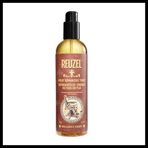 Reuzel Hairspray Grooming Tonic - Perfect For Blow Drying - Ideal For Volume, Lift And Texture - 12 Oz