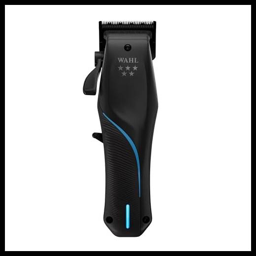 Wahl Vapor, Tagliacapelli Professionale & Lama di Precisione, Nero