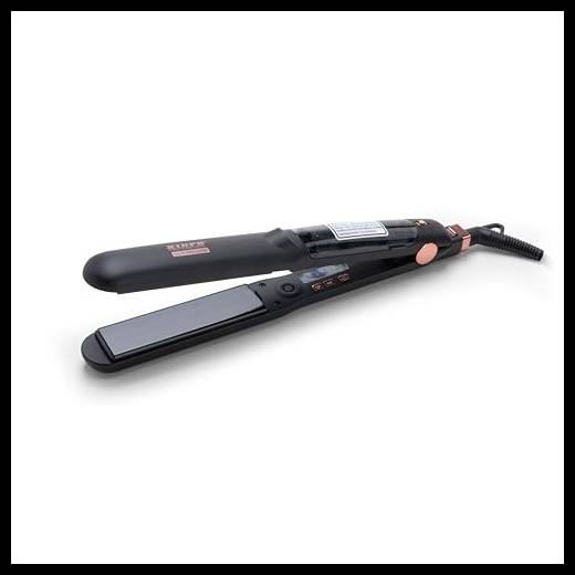 Kiepe 8294 Home Precision Steamglide Styler – Styler delicato a vapore con piastre in ceramica per capelli lisci, lucidi e senza crespi, tecnologia a vapore, temperatura variabile