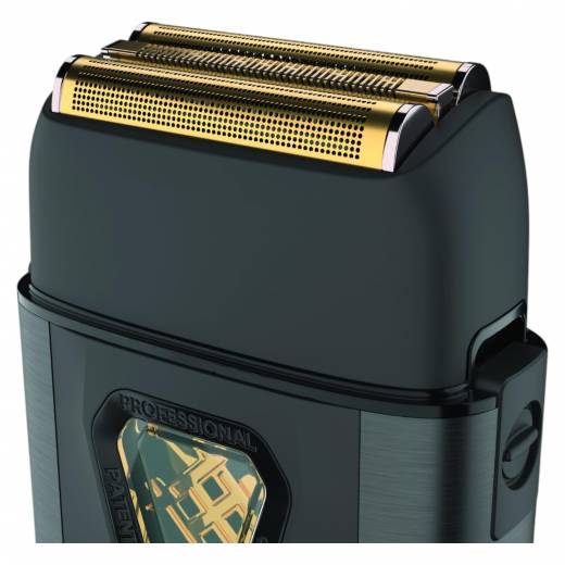 Kiepe Hepike Shaver Series - Rasoio professionale con pellicola in titanio dorato, disinfezione UV, batteria da 2000 mAh, motore ad alto torque e robusta struttura in metallo, caricatore USB-C (oro)