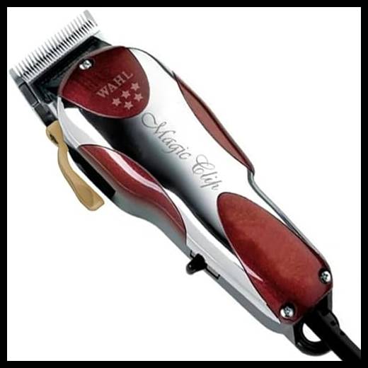 Wahl Magic Clip 5 Stars Series, Type STX - Rasoio elettrico profesionale per capelli, red