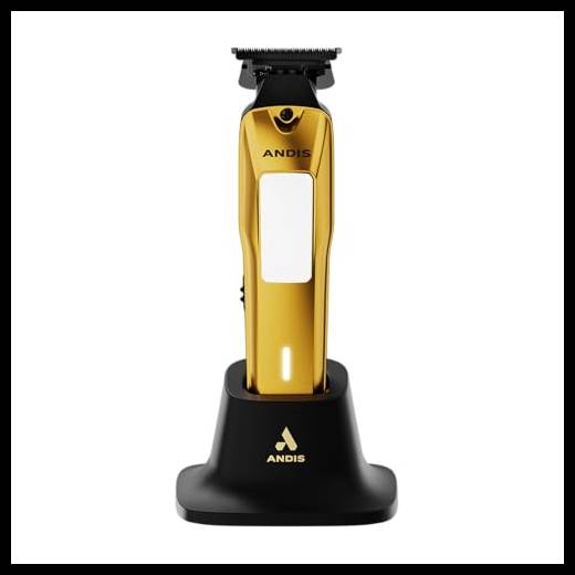 Andis 562119 Phenom Professional Cord/Cordless Lithium-ion elettrico per barba e capelli con supporto di ricarica, oro