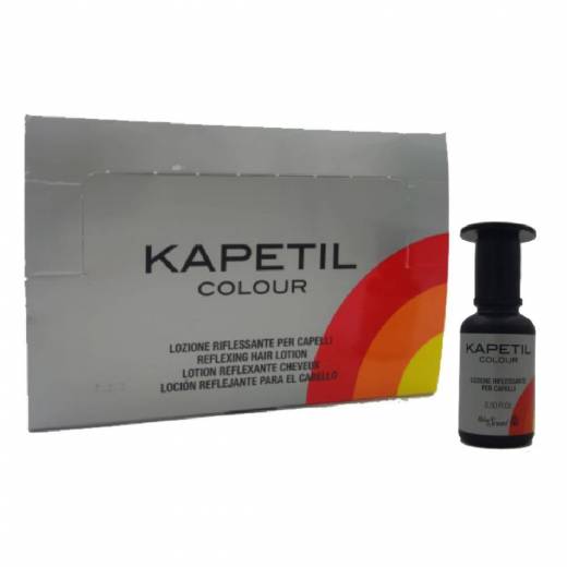 HELEN SEWARD KAPETIL LOZIONE COLORANTE RIFLESSANTE GRIGIO TOPO | 24 FIALE DA 15ML