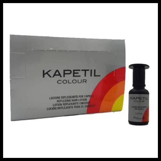 HELEN SEWARD KAPETIL LOZIONE COLORANTE RIFLESSANTE GRIGIO TOPO | 24 FIALE DA 15ML