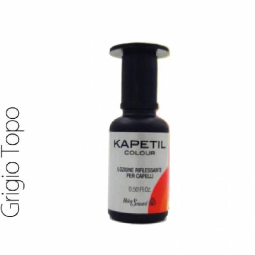 HELEN SEWARD KAPETIL LOZIONE COLORANTE RIFLESSANTE GRIGIO TOPO | 24 FIALE DA 15ML