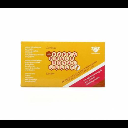 Lozione anticaduta Pappa Reale Fiale 12 x 10ml LINEA ITALIANA