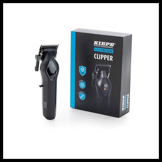 Kiepe 6291 tosatrice per capelli hair clipper impermeabile waterproof trimmer da uomo batteria al litio lama in acciaio inox Home Precision macchina per taglio fade