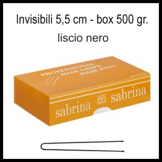FORCINE LISCIO NERO 500gr SABRINA