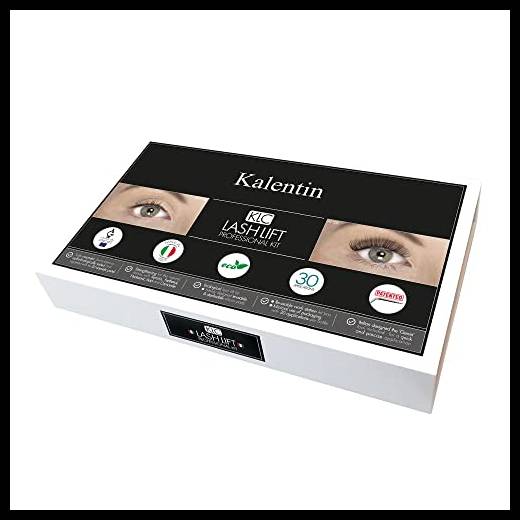 KIT LAMINAZIONE CIGLIA E TINTURA SOPRACCIGLIA 30/35 APPLICAZIONI KALENTIN