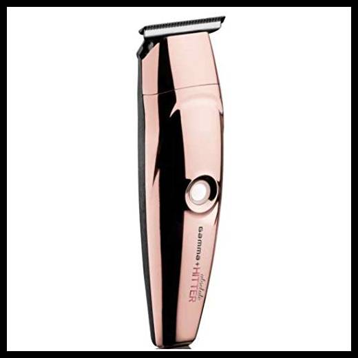 GAMMAPIU' Absolute Hitter Trimmer, Tagliacapelli Uomo Professionale, Lama 40 mm, 3 Pettini e Kit di pulizia, Taglia Barba Elettrico Ricaricabile con Base, Cavo e USB