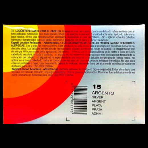 Helen Seward Kapetil Lozione Riflessante Per Capelli Argento | 24 Fiale da 15ml