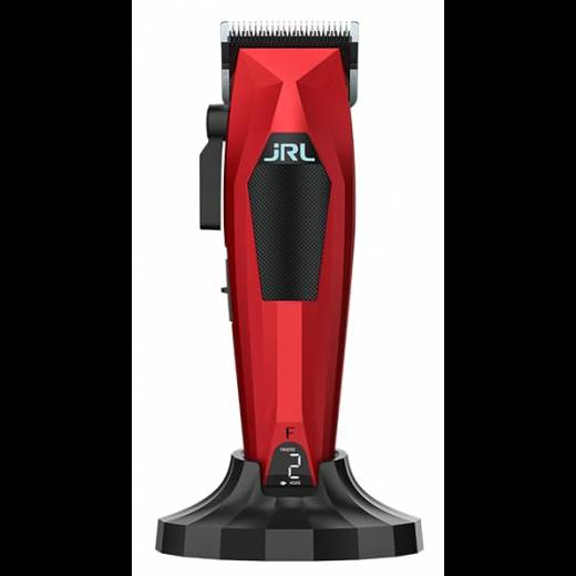 Amazon Series JRL 3000CE-F Mini tagliacapelli professionale con lama conica, sistema di bloccaggio a 5 livelli, 7800 giri/min, motore brushless per barbieri e stilisti (rosso)