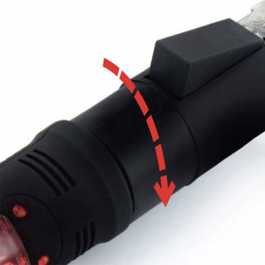Upgrade - Ferro Arricciacapelli Rotante in Titanio con Pinza Rolling 28 mm - Curling Iron Professionale Stretto per Capelli Ricci