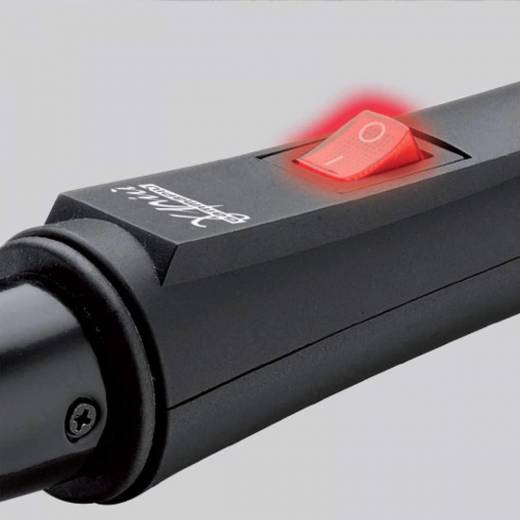 GAMMAPIU’ Ferro Arricciacapelli Professionale Iron Ready T&C, Ceramica alla Tormalina, Onde Larghe e Strette, Effetto Mosso a Lungo, Riscaldamento Rapido, Riduce l'Elettrostaticità, Ricci