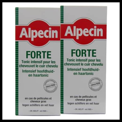 2x Tonico Intensivo Per Cute e Capelli, FORTE, Contro Forfora e Capelli Grassi 200ml