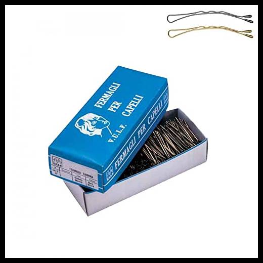 Ferretti per Capelli Chiusi Ondulati per Parrucchiere 500 gr. (LOCA.001:O/B) (CHIUSE ONDULATE BIONDE)
