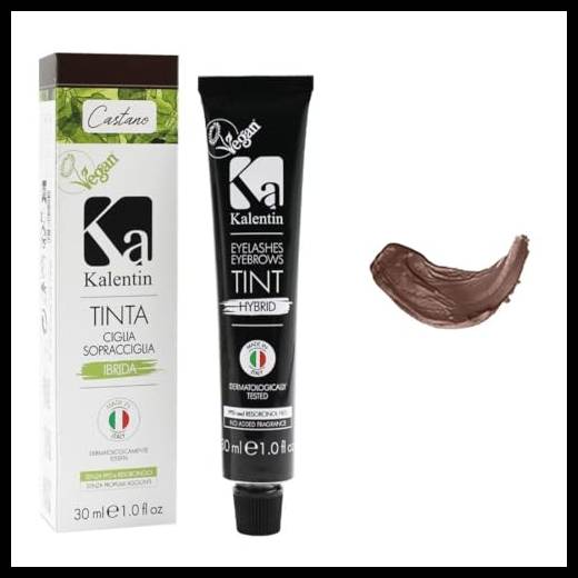 TINTURA SOPRACCIGLIA IN VARIE COLORAZIONI KALENTIN 30 ml KALENTIN (MARRONE)