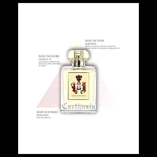 CARTHUSIA 54924 Mediterraneo Eau De Parfum, one size, 50 ml