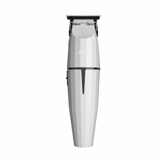 Amazon Series JRL Ghost - Tagliacapelli professionale senza fili con lama EZ-Gap M, tecnologia Smart-Clip, 3,5 ore di autonomia, 8200 giri/min, lama a T ultra affilata per la cura degli uomini (bianco