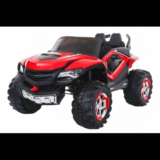 Auto macchina elettrica bambini 12V Sand Shark rosso telecomando BK-B37973-RD