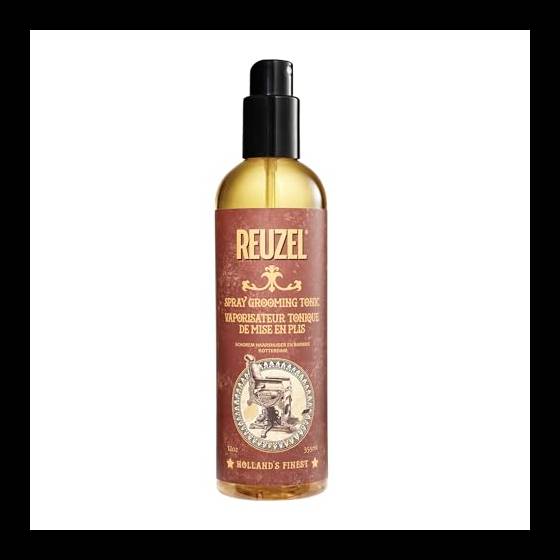 Reuzel Hairspray Grooming Tonic - Perfect For Blow Drying - Ideal For Volume, Lift And Texture - 12 Oz