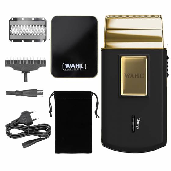 Wahl Gold Edition Travel Shaver Rasoio a lamina da uomo