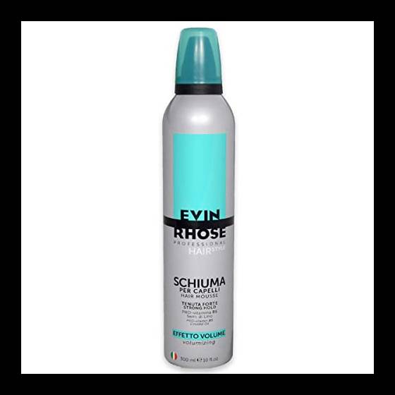Evin Rhose- Mousse Volume Extra strutturante 300ml Provitamina B5 e semi di lino