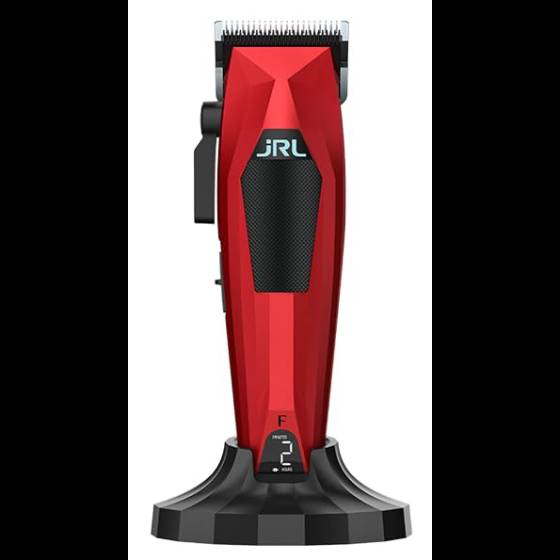 Amazon Series JRL 3000CE-F Mini tagliacapelli professionale con lama conica, sistema di bloccaggio a 5 livelli, 7800 giri/min, motore brushless per barbieri e stilisti (rosso)