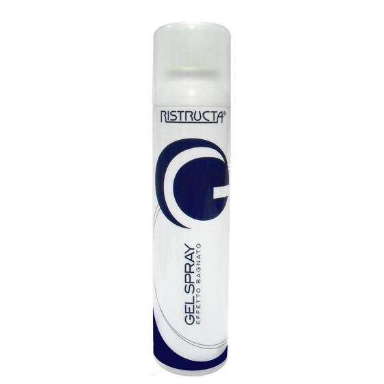 RISTRUCTA GEL SPRAY CAPELLI EFFETTO BAGNATO 250ML NO GAS LOOK NATURALE NON UNGE