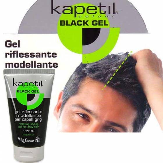 HELEN SEWARD GEL BLACK KAPETIL PER CAPELLI GRIGI 150ML
