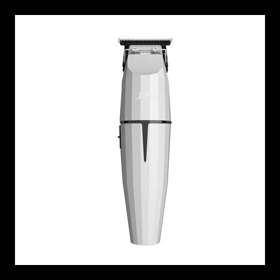 Amazon Series JRL Ghost - Tagliacapelli professionale senza fili con lama EZ-Gap M, tecnologia Smart-Clip, 3,5 ore di autonomia, 8200 giri/min, lama a T ultra affilata per la cura degli uomini (bianco