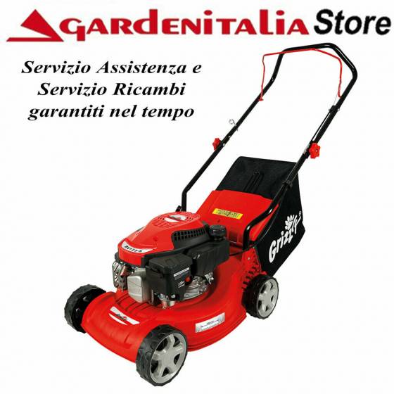 Tagliaerba a Scoppio GRIZZLY BRM 4013 motore a benzina Tosaerba Rasaerba 